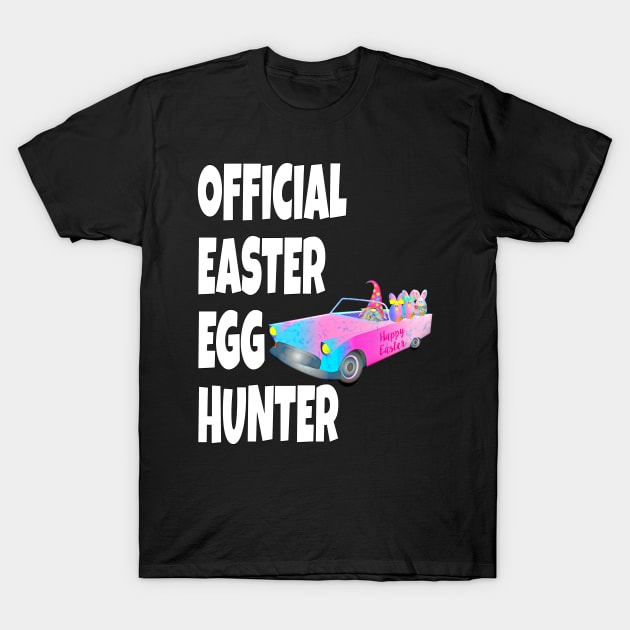 Easter Official Easter Egg Hunter Gnome T-Shirt by Boo Face Designs